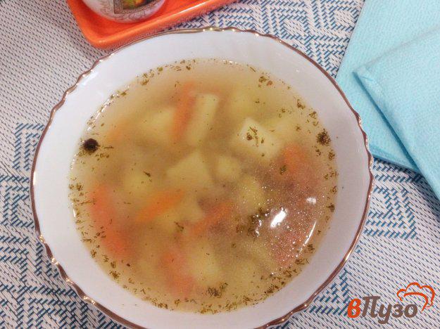 фото рецепта: Гороховый суп на индоутином бульоне