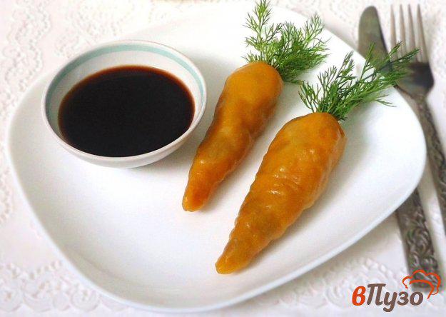 фото рецепта: Постные манты «Морковки»