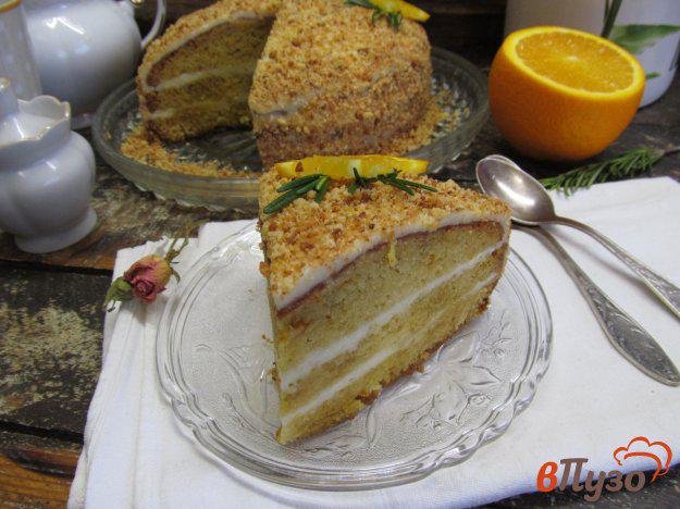 фото рецепта: Апельсиновый торт