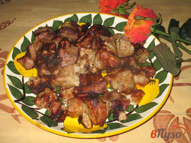 фото рецепта: Шашлык из свинины в майонезном маринаде с минералкой
