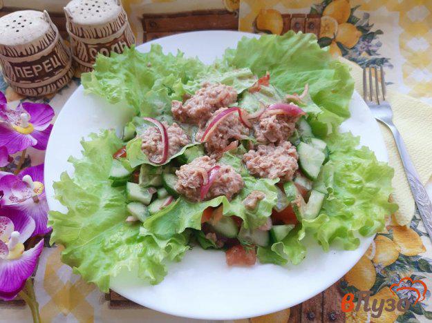 фото рецепта: Микс салат с тунцом