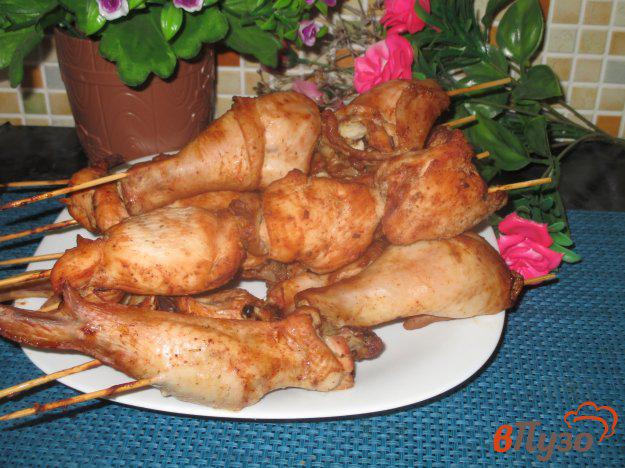 фото рецепта: Курица запеченная на решетке в духовке