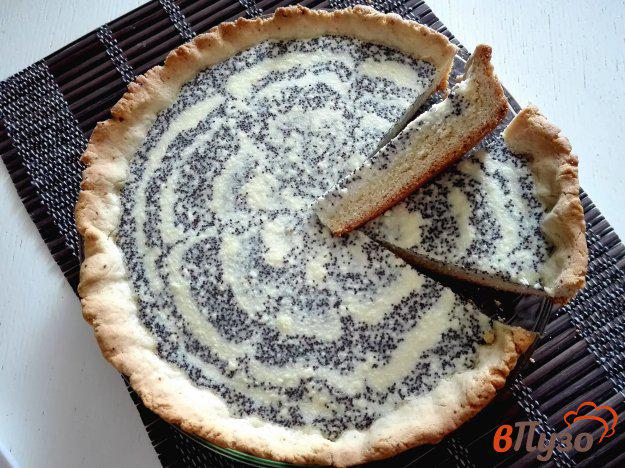 фото рецепта: Пирог с творожно-маковой начинкой