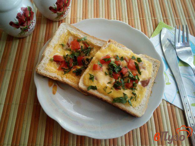 фото рецепта: Горячие бутерброды с яйцом