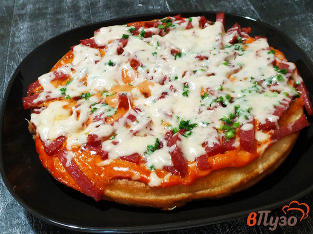 фото рецепта: Пицца на сковороде