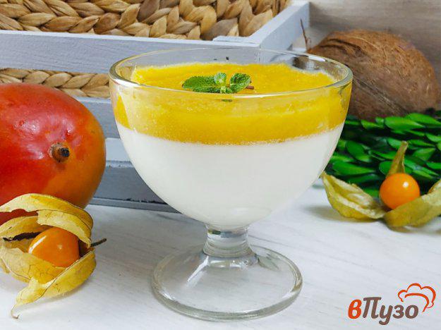 фото рецепта: Желейный десерт с манго