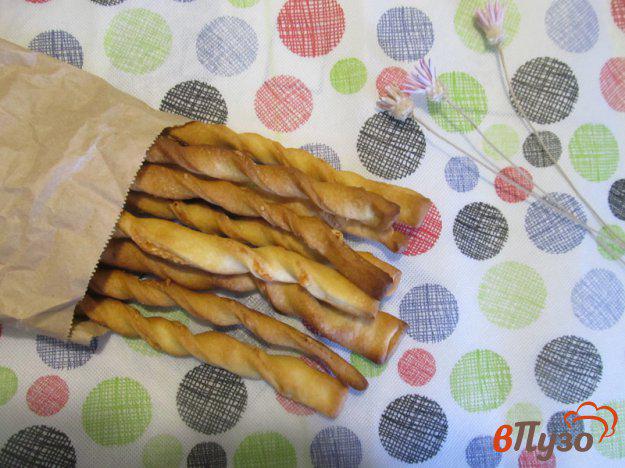 фото рецепта: Хлебные палочки гриссини на закваске Левито Мадре