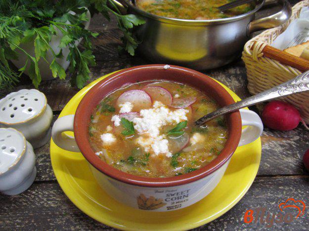 фото рецепта: Томатно-кукурузный суп