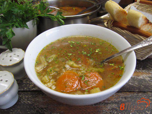 фото рецепта: Овощной суп с булгуром