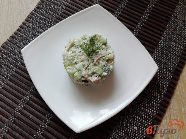 фото рецепта: Салат с кальмарами