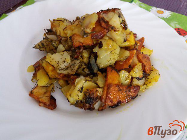 фото рецепта: Жареный картофель с хрустящей корочкой и укропом