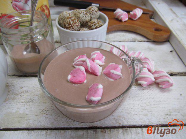фото рецепта: Шоколадно-творожный смузи
