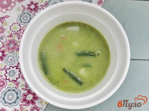 фото рецепта: Крем-суп из брокколи с овощной смесью