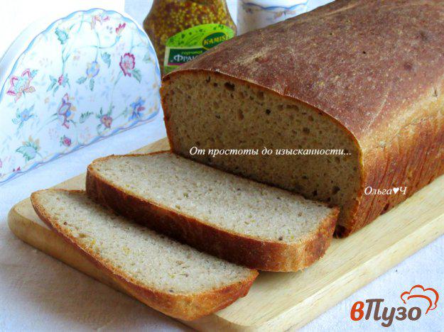 фото рецепта: Цельнозерновой горчичный хлеб с зернами горчицы