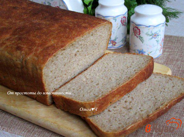 фото рецепта: Цельнозерновой сметанный хлеб с гречневой мукой