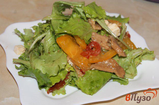 фото рецепта: Салат с курицей и сыром