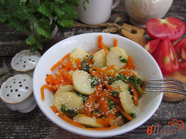 фото рецепта: Морковно-картофельный салат