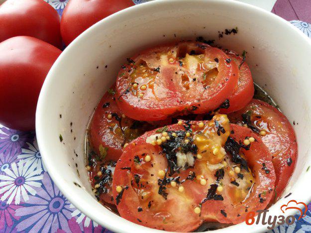 фото рецепта: Маринованные помидоры по-итальянски