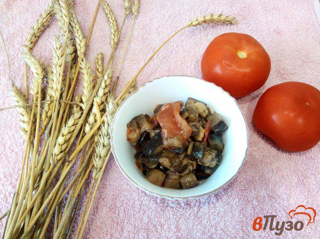 фото рецепта: Баклажаны с помидорами