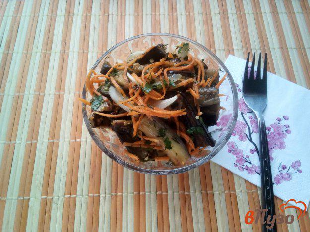 фото рецепта: Маринованный салат из баклажан
