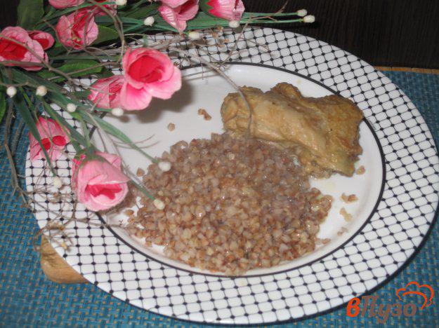 фото рецепта: Курица на сковороде в сливочно-горчичном маринаде