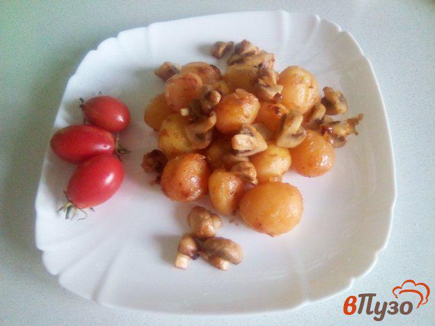 фото рецепта: Картофель по-деревенски с грибами