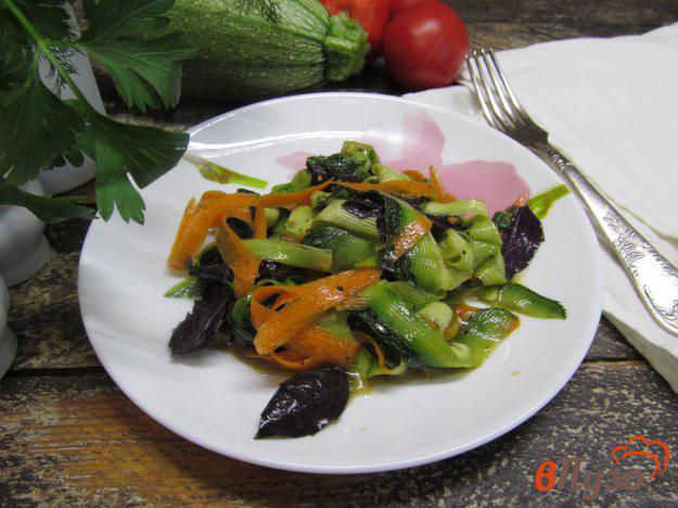 фото рецепта: Салат из моркови и кабачка
