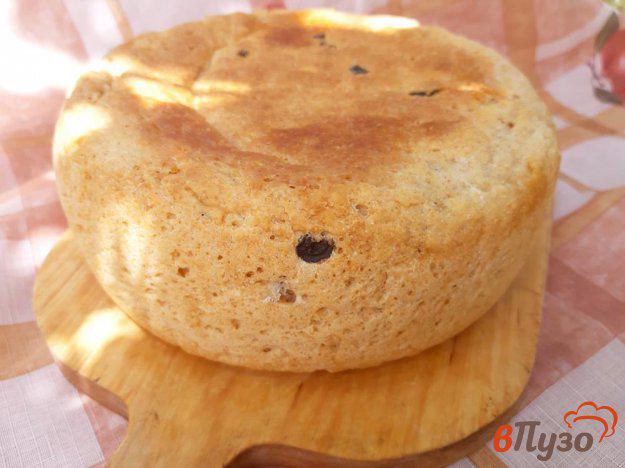 фото рецепта: Хлеб пшеничный с цельнозерновой мукой и маслинами в мультиварке