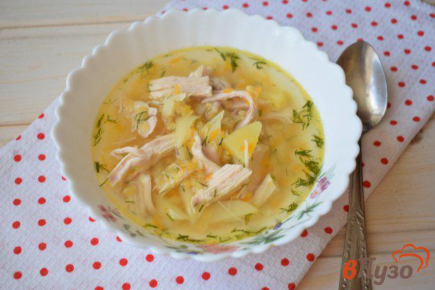 фото рецепта: Суп из крольчатины с чечевицей