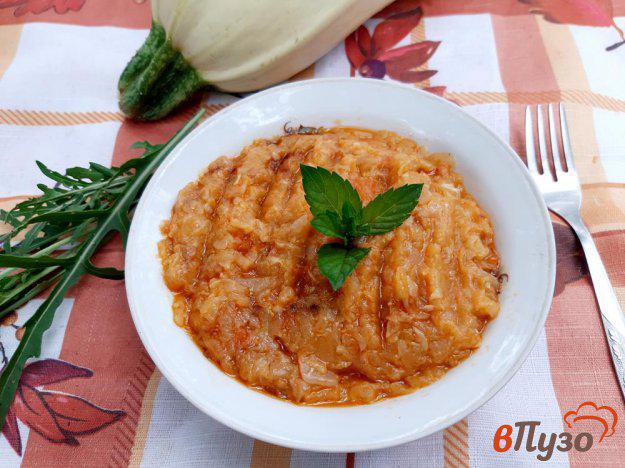 фото рецепта: Икра кабачковая с помидорами и болгарским перцем