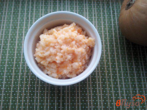 фото рецепта: Каша рисовая с тыквой