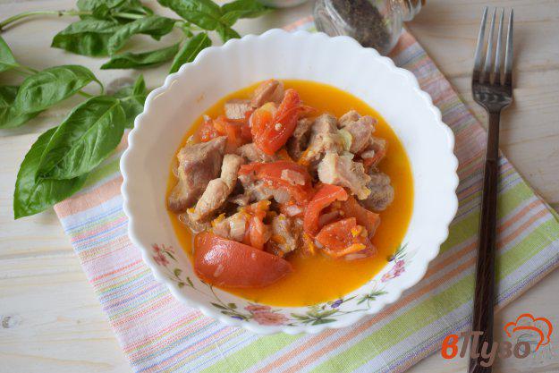 фото рецепта: Мясной соус с луком и томатами
