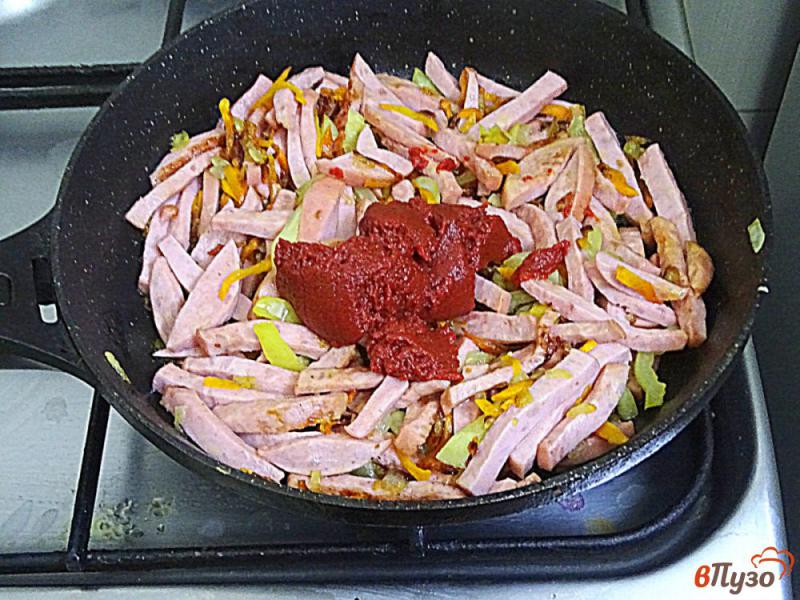 Как сделать макароны с колбасой