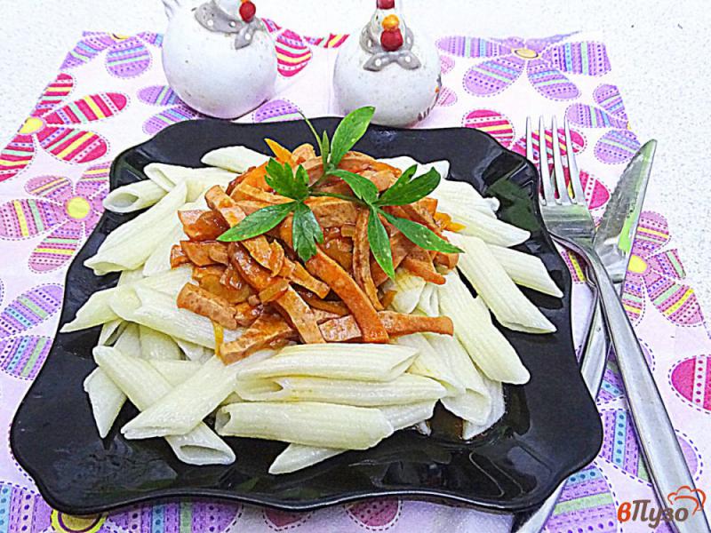 Как сделать макароны с колбасой