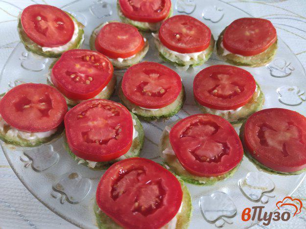 фото рецепта: Жареные кабачки с помидорами