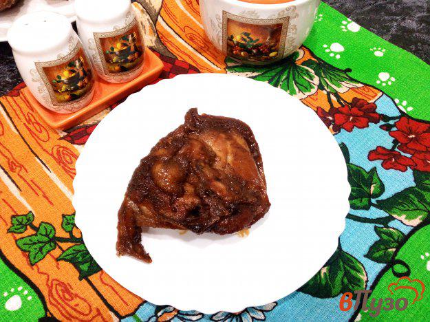 фото рецепта: Курица с медом и соевым соусом в рукаве