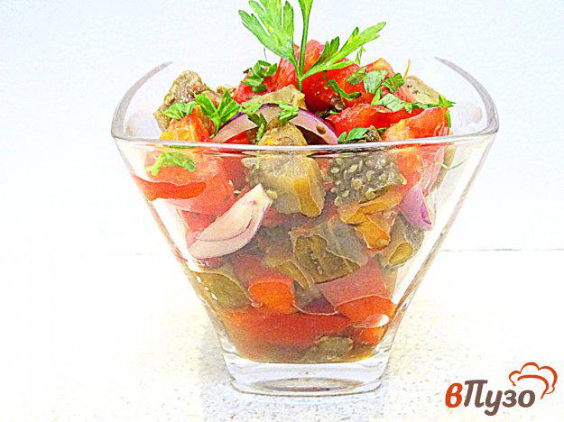 фото рецепта: Салат из запеченных овощей