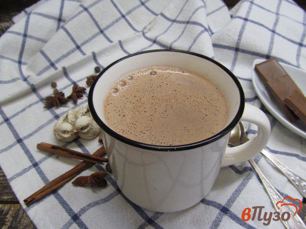 фото рецепта: Горячий напиток из какао-порошка с белым шоколадом