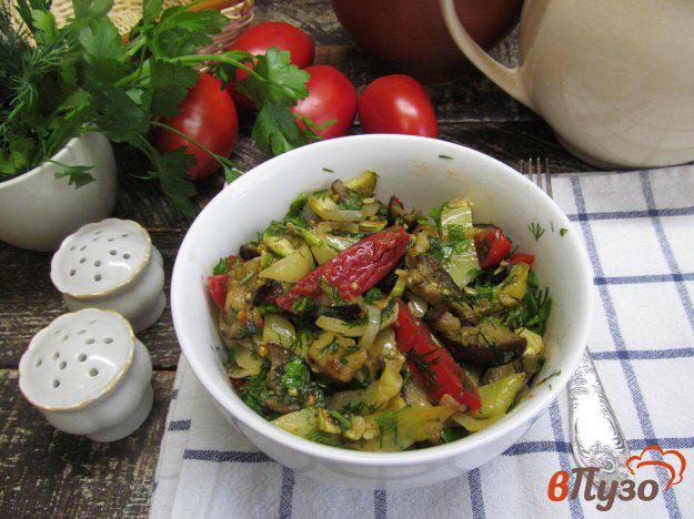 фото рецепта: Салат из жареных овощей