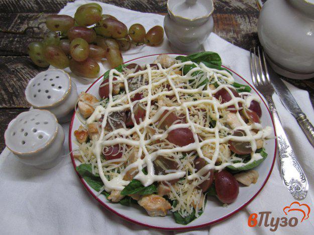 фото рецепта: Виноградный салат с курицей