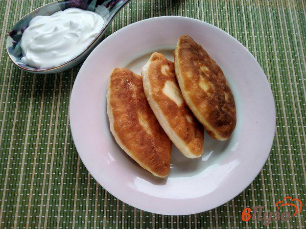 фото рецепта: Пирожки с картофелем на кефирном тесте