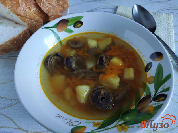 фото рецепта: Овощной суп с индюшиными сердечками