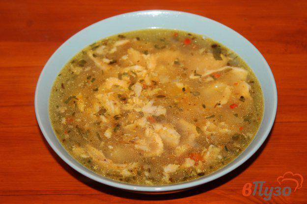 фото рецепта: Рыбный суп с лимоном и болгарским перцем