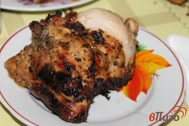 фото рецепта: Куриные бедра в луковом маринаде с паприкой