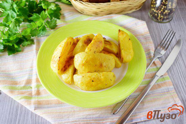 фото рецепта: Картофель запеченный с чесноком