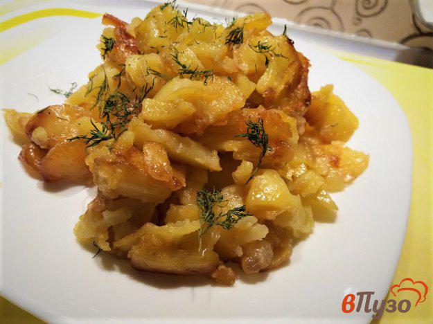 фото рецепта: Жареный картофель на сале