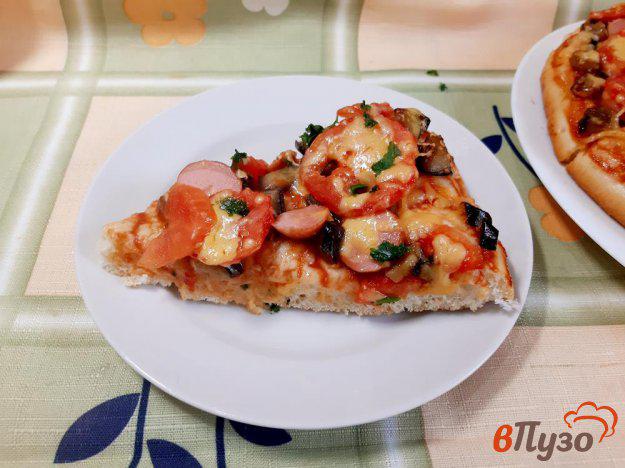 фото рецепта: Пицца с баклажанами