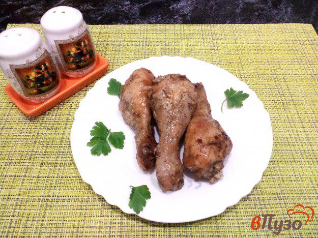 фото рецепта: Курица с майонезом и чесноком в духовке
