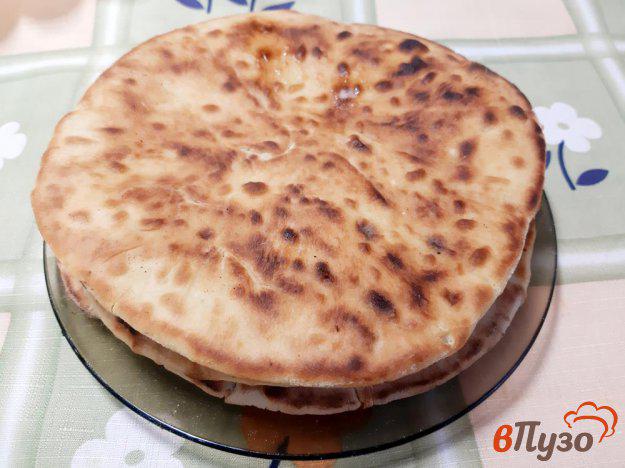 фото рецепта: Хачапури с сыром и зеленью