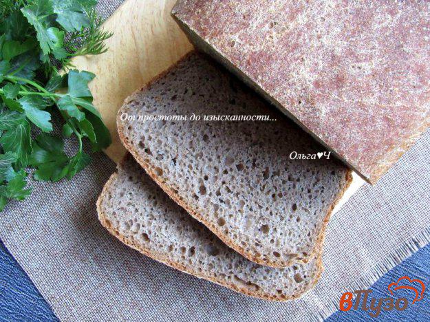 фото рецепта: Ржано-льняной отрубной хлеб